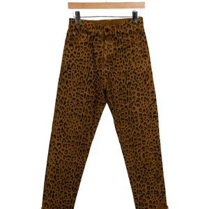 SAINT LAURENT LEOPARD JEANS